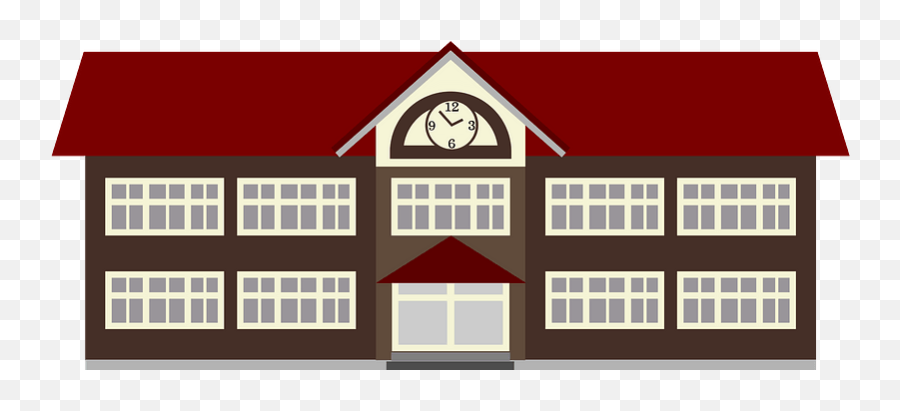 School Building Clipart Emoji,School Building Clipart