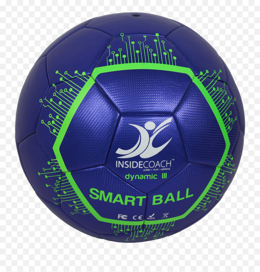 Connected Soccer Ball By Insidecoach - Insidecoach Smart Ball Emoji,Soccer Balls Logo