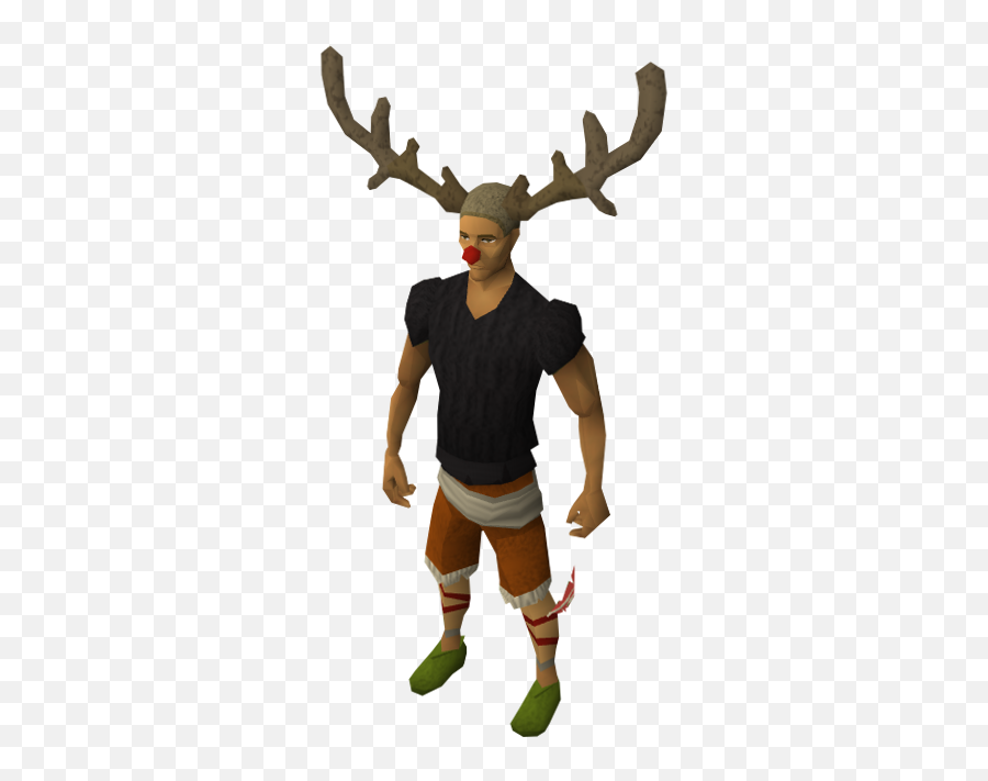 Reindeer Hat Runescape Wiki Fandom - Reindeer Hat Transparent Emoji,Reindeer Antlers Png