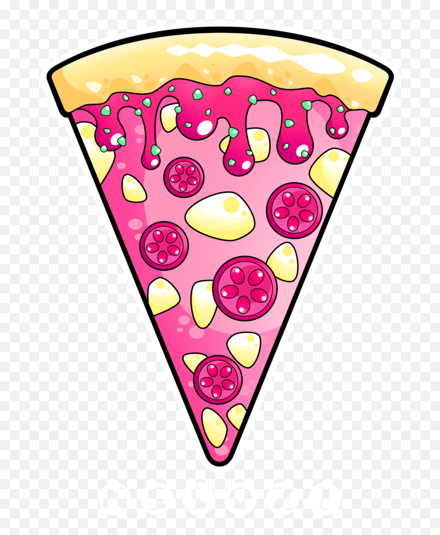 Download Hd Pizza Clipart Pink - Kawaii Png Transparent Png Kawaii Pizza Emoji,Pizza Clipart
