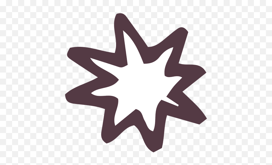 Star Burst Hand Drawn Icon 42 - Transparent Png U0026 Svg Vector Dot Emoji,Star Burst Png