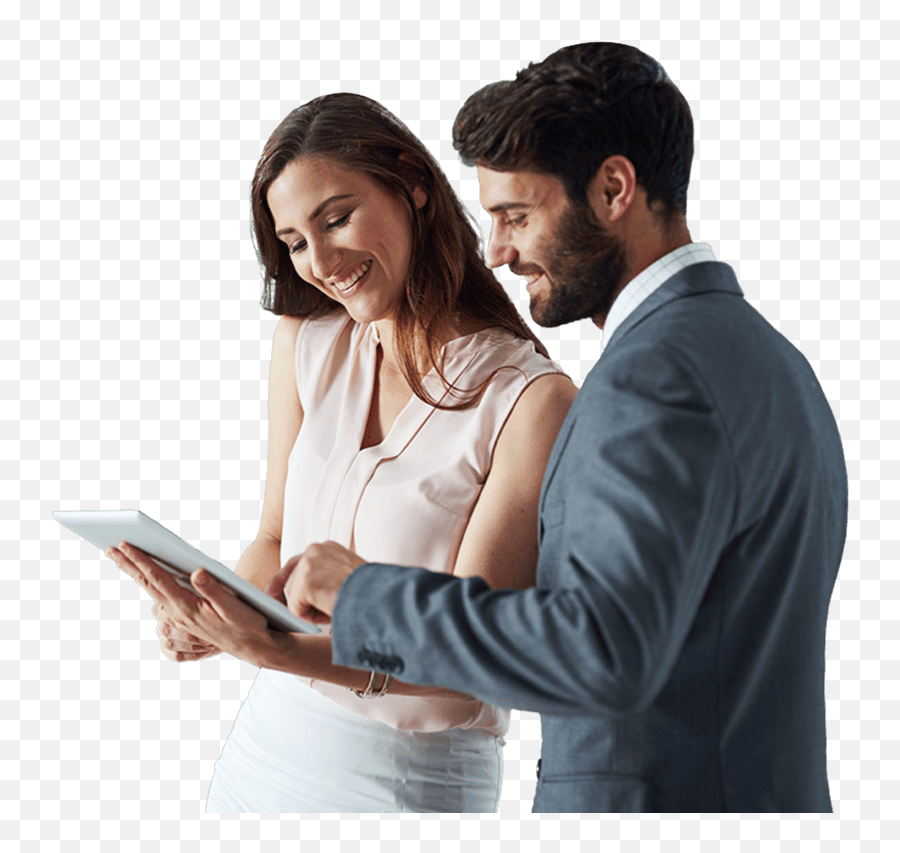 Instant Messaging Png Image With No - Person With Tablet Png Emoji,People Looking Png