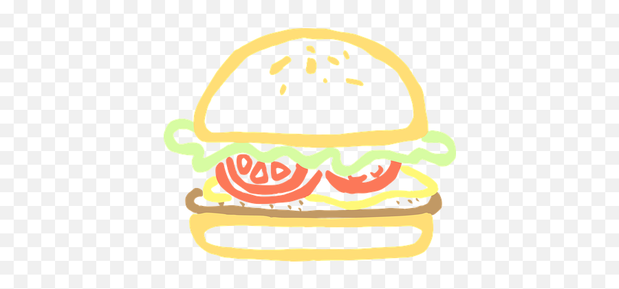 Burger Logo Black Background Hd Png - Burger Clipart Black Background Emoji,Hamburger Transparent Background