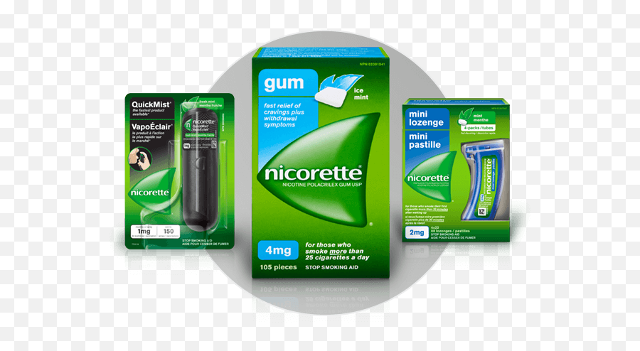 Nicorette Nicotine Inhaler Nicorette Canada - Nicorette Emoji,No Smoke Logo