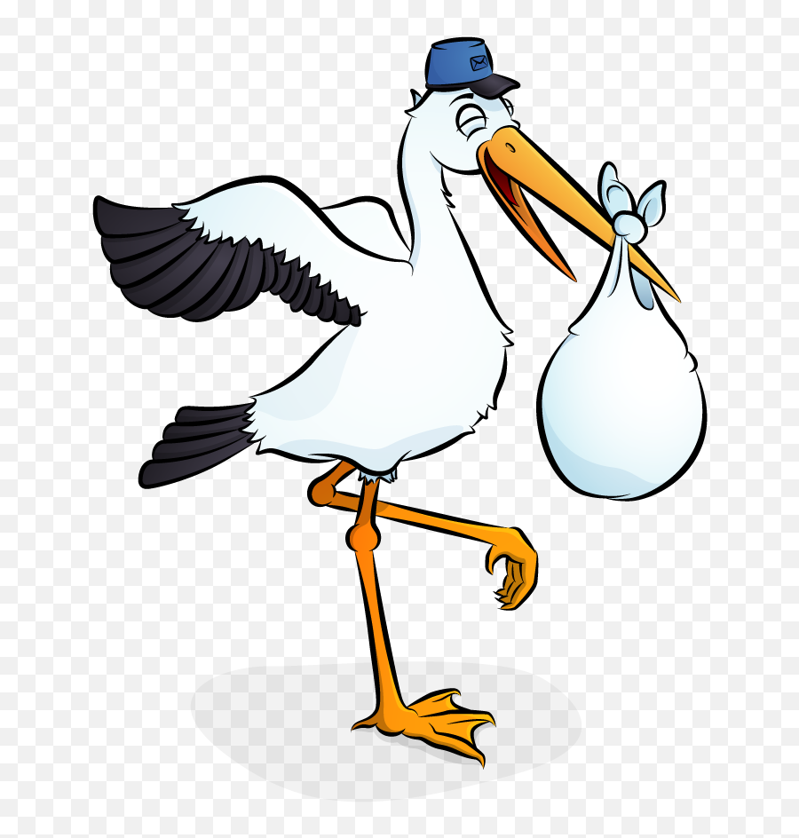 Stork Baby Png Emoji,Stork Png