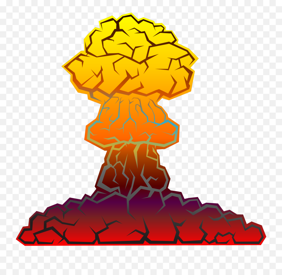 Nuclear - Nuclear Explosion Png Gif Transparent Cartoon Bomb Cartoon Transparent Explosion Emoji,Explosion Png