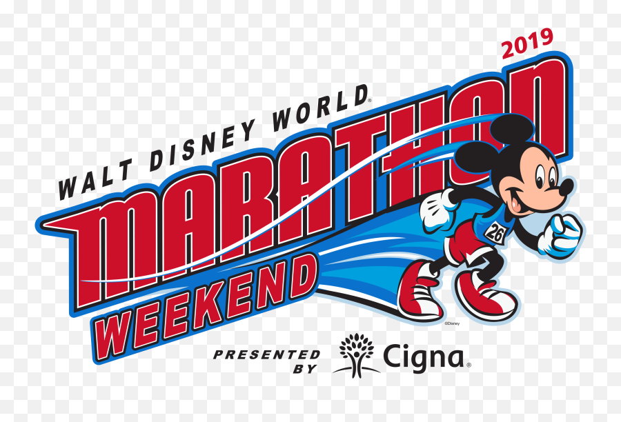 2019 Marathon Weekend Logo - Walt Disney Marathon 2019 Emoji,Disney World Logo