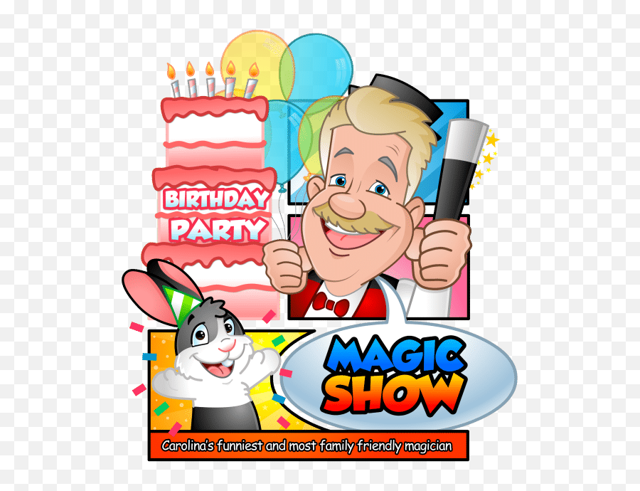 Uncle Bucks Magic Show For Kids Birthday Parties Charlotte Emoji,Uncle Clipart