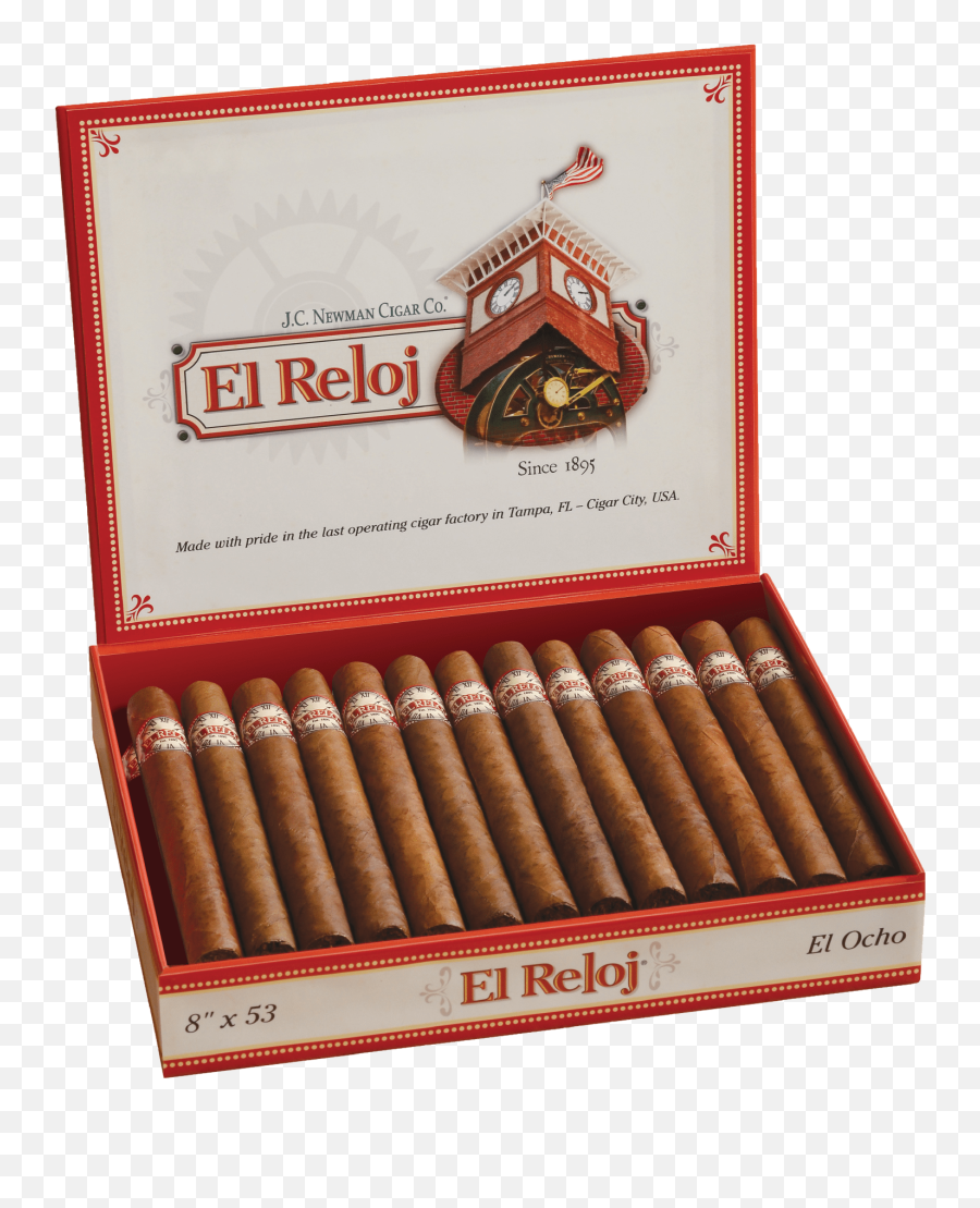 El Reloj Cigars Cigars Rolled In America Jc Newman Emoji,Reloj Png
