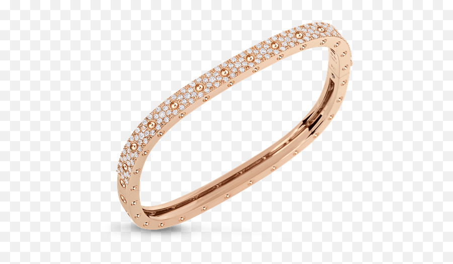 18kt Gold 1 Row Square Bangle With Diamonds Emoji,Gold Square Png