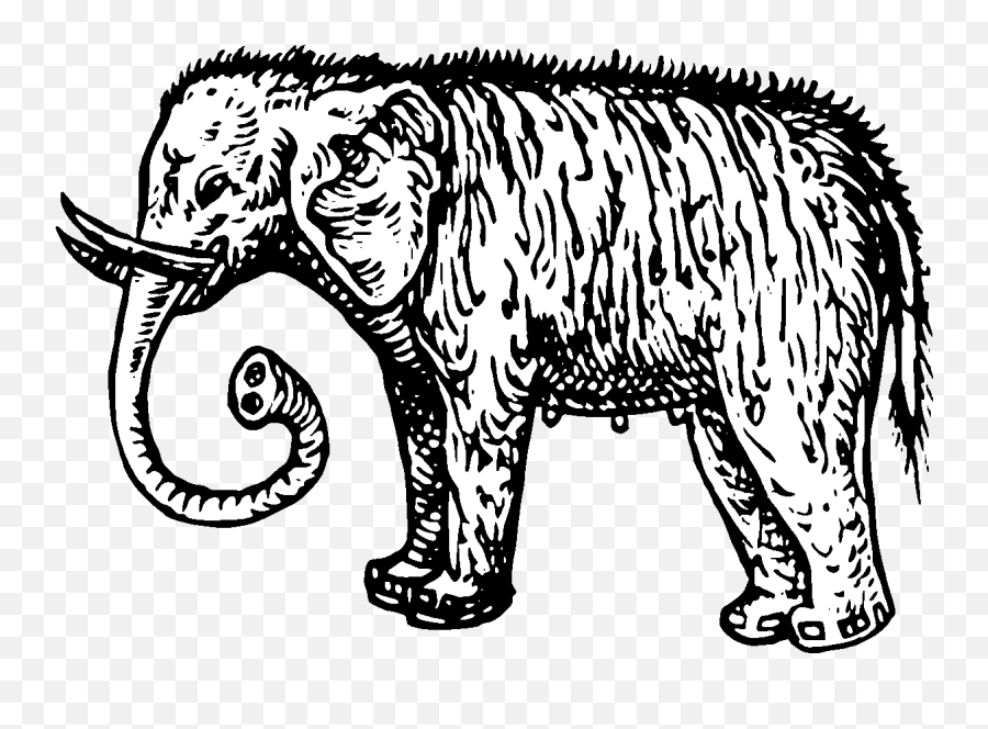 Elephant - Traceable Heraldic Art Emoji,Elephants Png