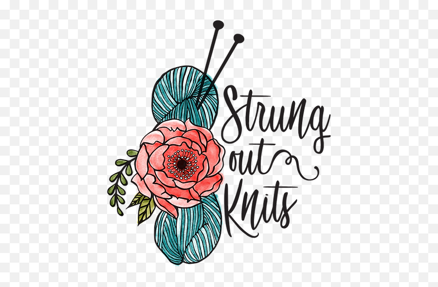 Knitting Adventures Strung Out Knits Emoji,Logo Knits
