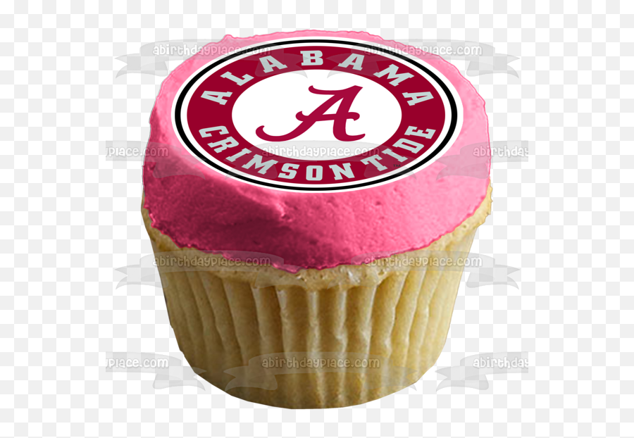 Logo Football Edible Cake Topper Image - Baking Cup Emoji,Alabama Football Logo