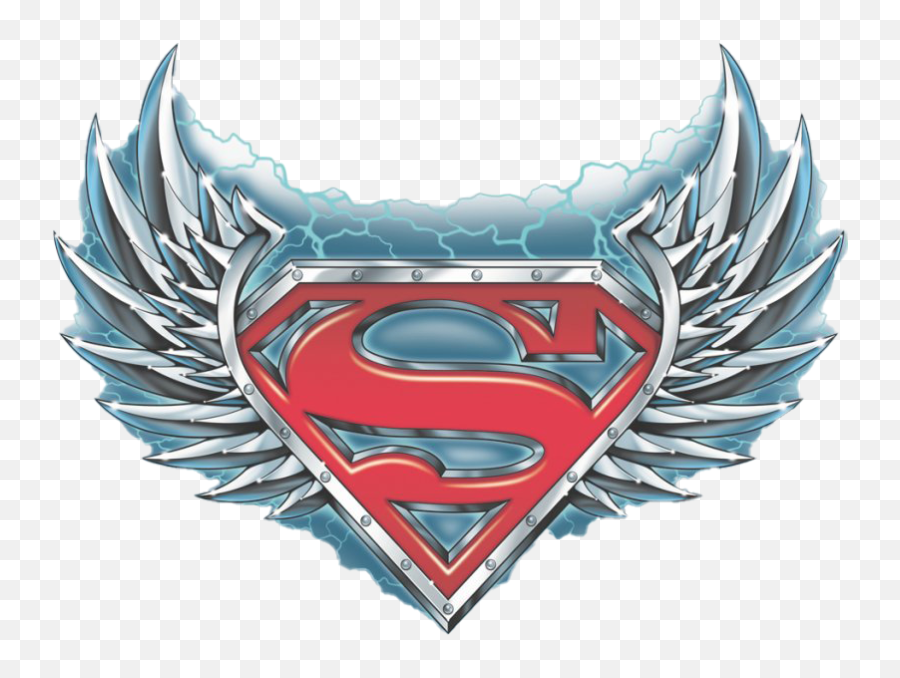 Superman Logo Png Image Background Png Arts - Transparent Background Blue Superman Logo Emoji,Superman Logo