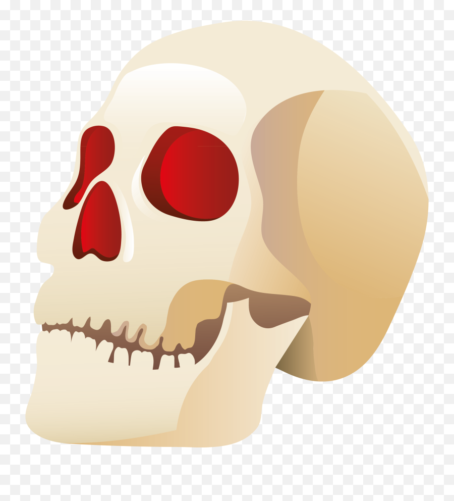 Download Halloween Skull Clipart - Halloween Skull Clipart Transparent Emoji,Skull Clipart