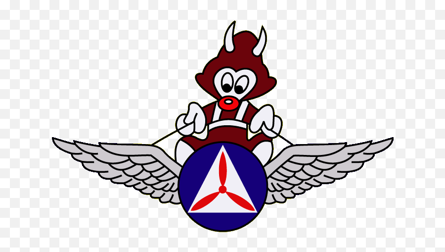 The Minnesota Wing Gremlin - Language Emoji,Civil Air Patrol Logo