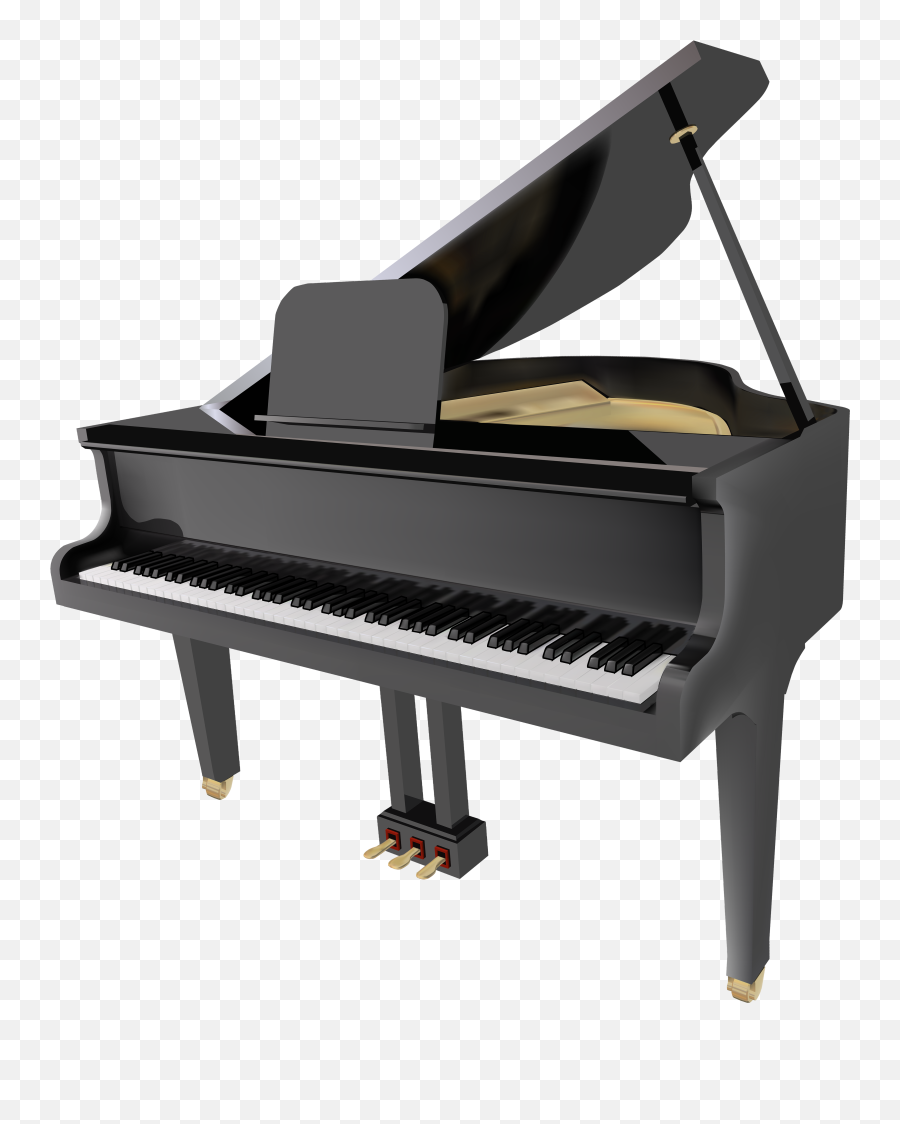 Download Hd Grand Piano Png Clipart - Piano Musical Instruments Png Emoji,Grand Opening Clipart