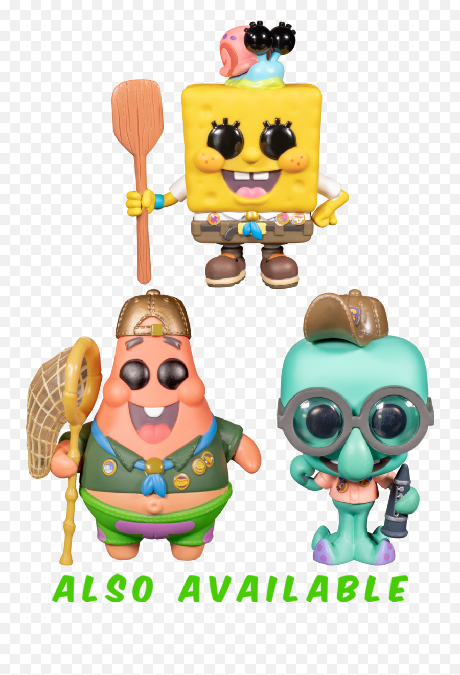 Sponge - Spongebob Funko Pop Emoji,Squidward Transparent