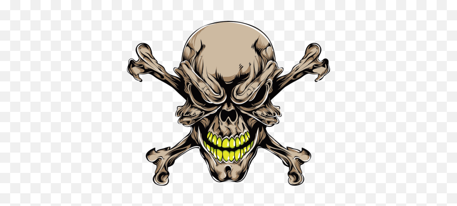 Skull Png And Vectors For Free Download - Dlpngcom Human Head Skeleton Vector Png Emoji,Punisher Skull Clipart