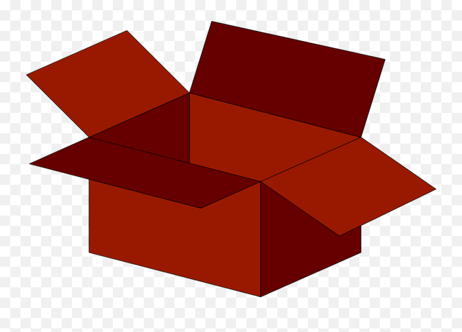 Clipart Box Empty Box Clipart Box Empty Box Transparent - Red Open Box Clipart Emoji,Box Clipart
