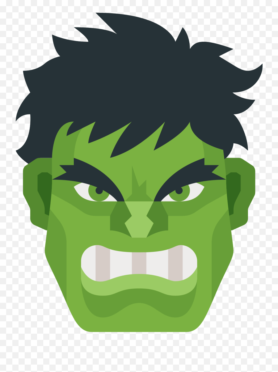 Hulk Icon Emoji Face Png - Hulk Icon,Face Png
