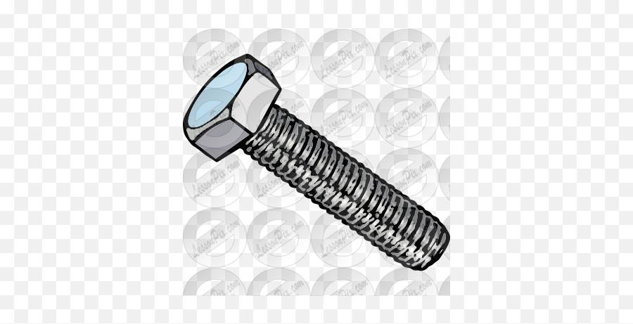Bolt Picture For Classroom Therapy Use - Great Bolt Clipart Emoji,Coil Clipart