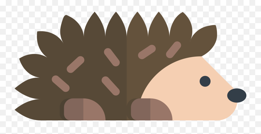 Hedgehog Clipart Clear Background - Hedgehog Emoji,Hedgehog Clipart