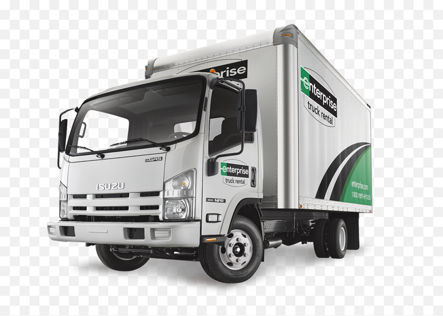 Enterprise Moving Truck Cargo Van And Pickup Truck Rental Emoji,Box Truck Png