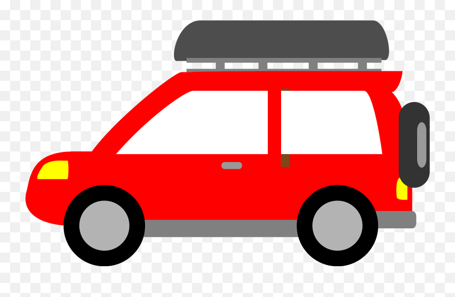 Red Car Clipart Free Download Transparent Png Creazilla - Vehicle Clipart Emoji,Cars Clipart