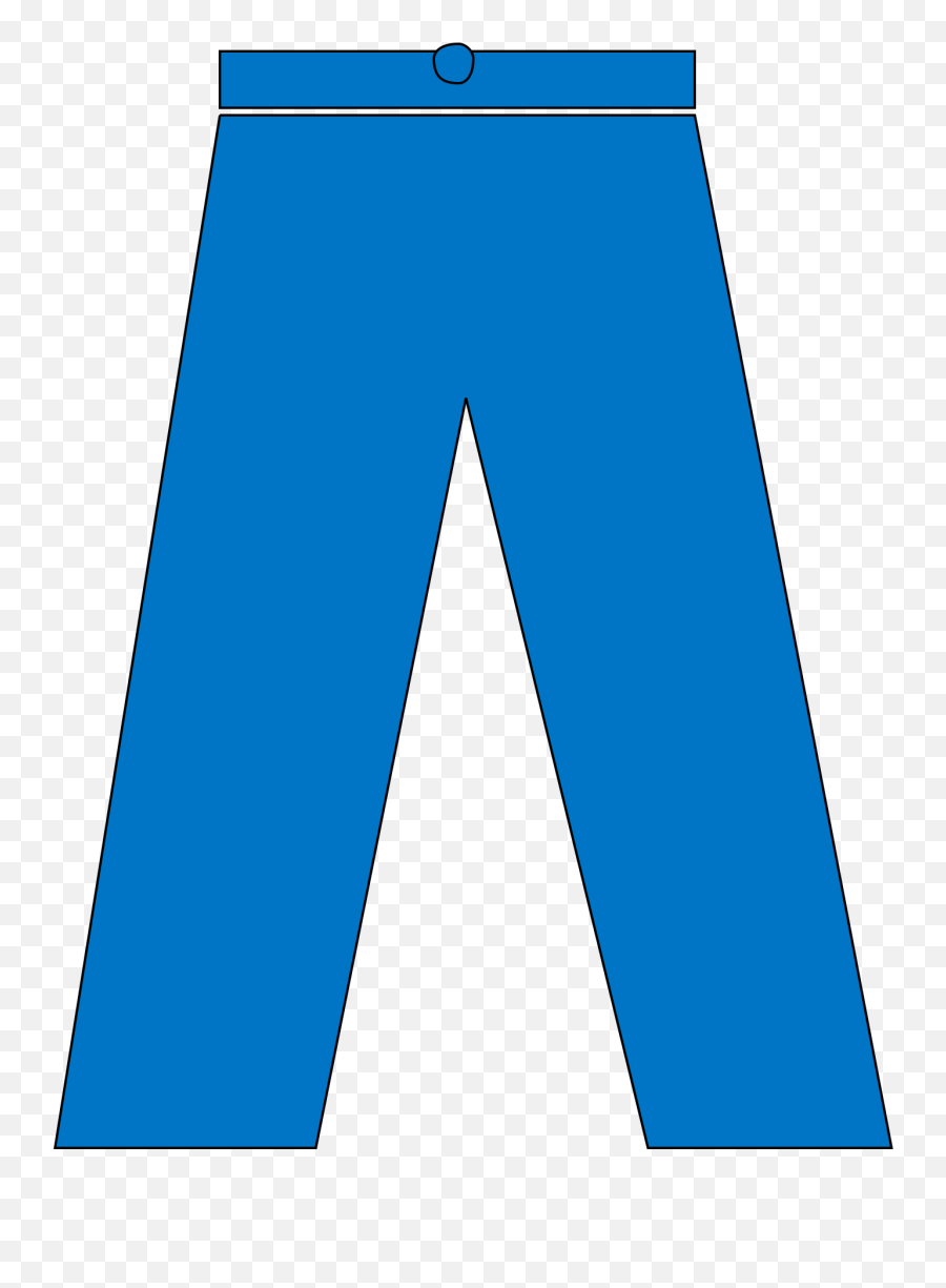 Clipart Pants Blue Pants Clipart Pants - Blue Pants Clipart Png Emoji,Pants Clipart