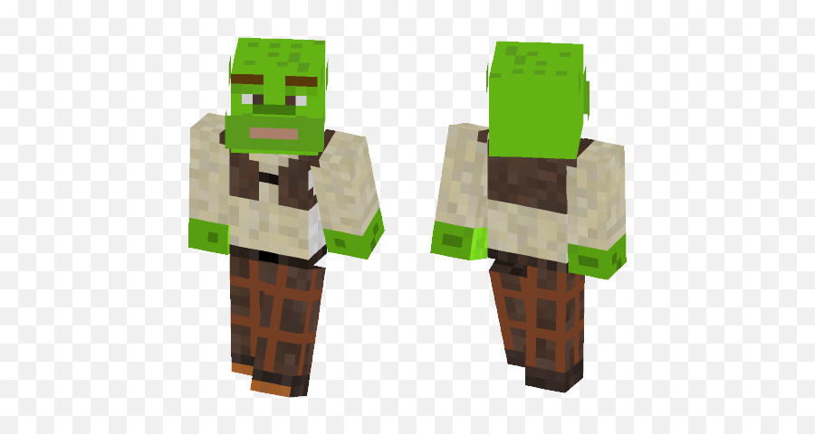 Download Shrek Minecraft Skin For Free Superminecraftskins Emoji,Shrek Head Transparent