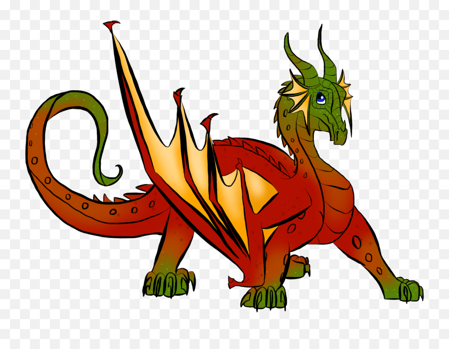 Download Example If You Want - Derpy Wings Of Fire Dragon Emoji,Fire Wings Png