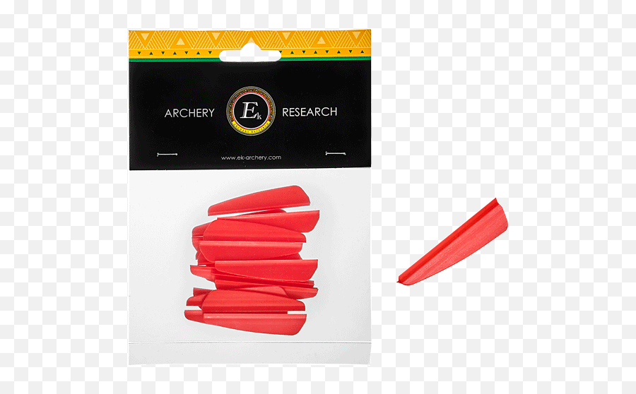 Vanes 20 Neon Red - Product Ek Archery Emoji,Neon Arrow Png