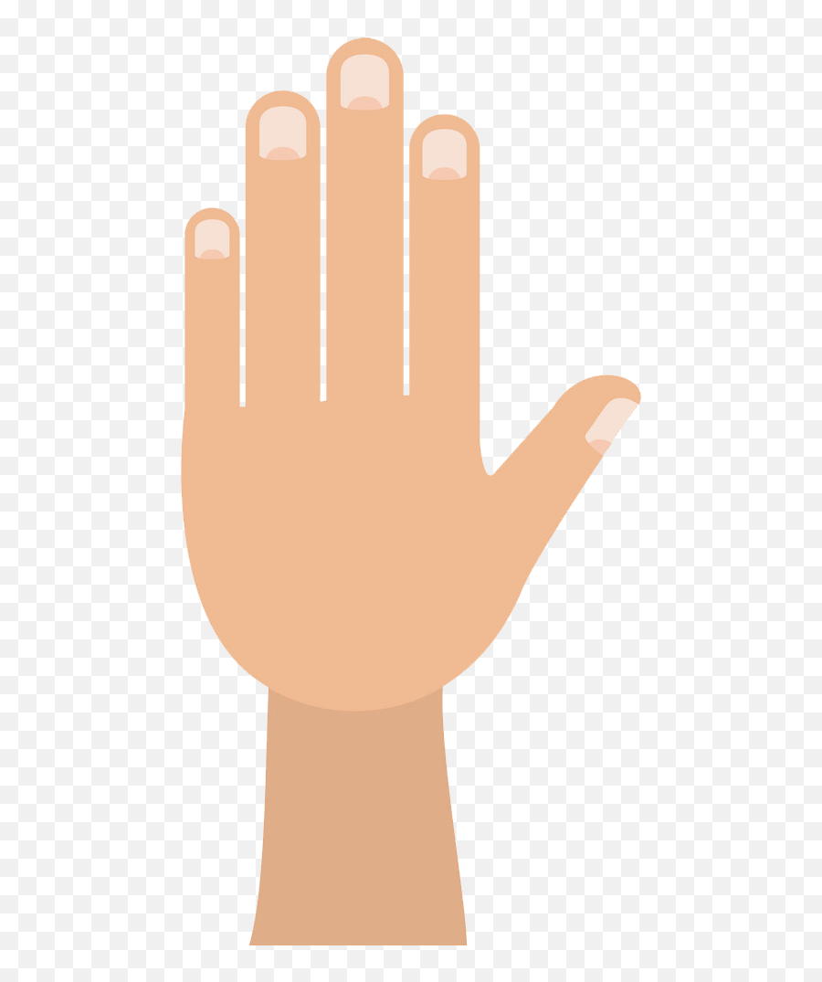 Hand Clipart 3 - Waving Goodbye Emoji,Hand Clipart