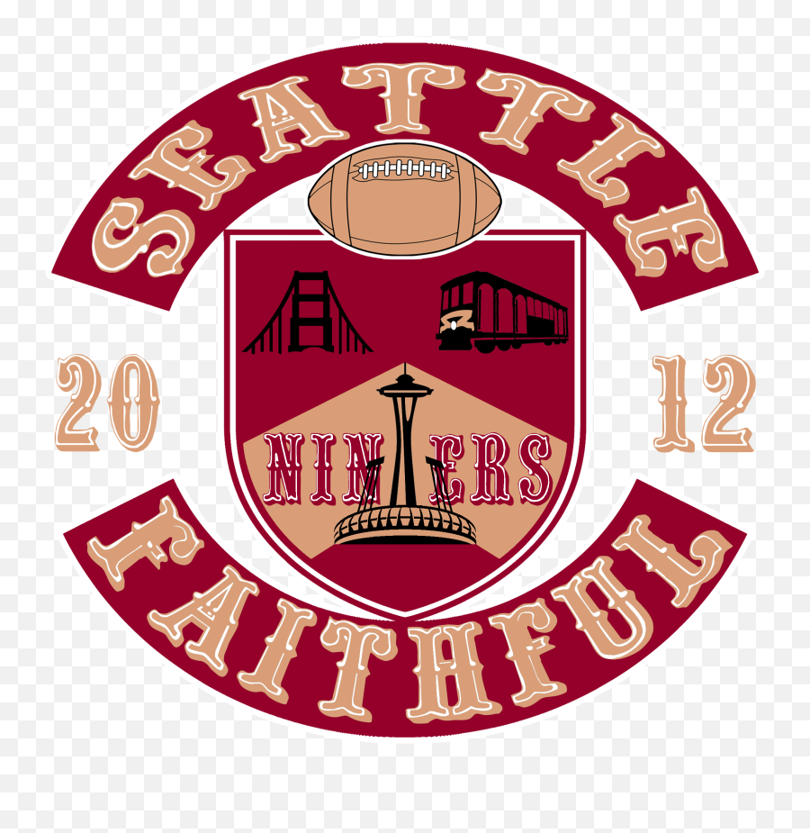 Nfc Championship Viewing Party U2013 Seattle Niners Faithful - Seattle Faithful Emoji,49ers Logo
