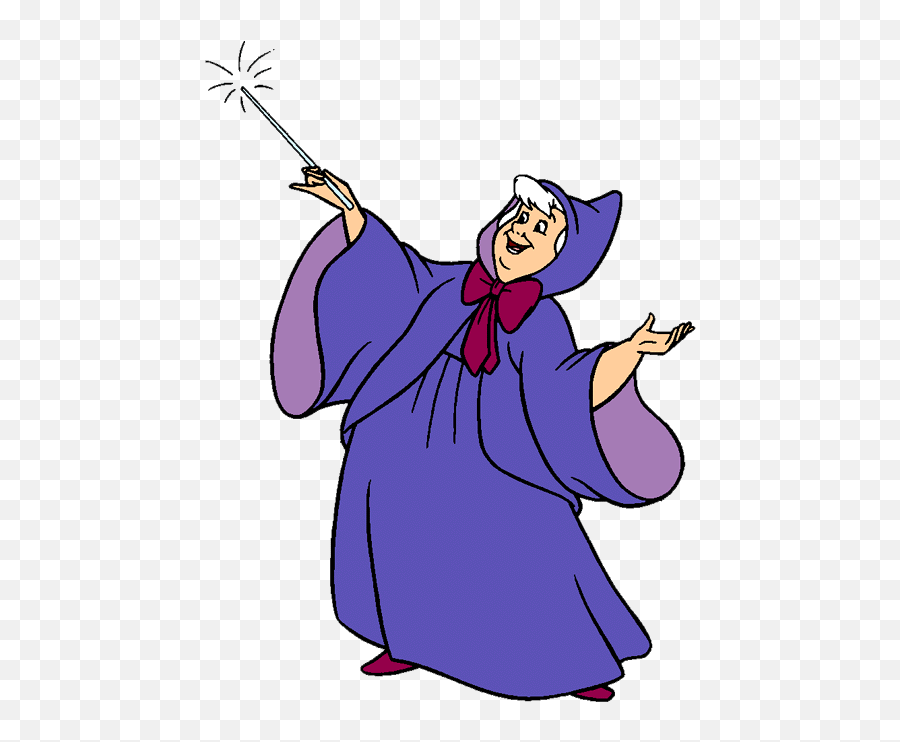 More Cinderella Clipart - Fairy Godmother Clip Art Emoji,Cinderella Clipart