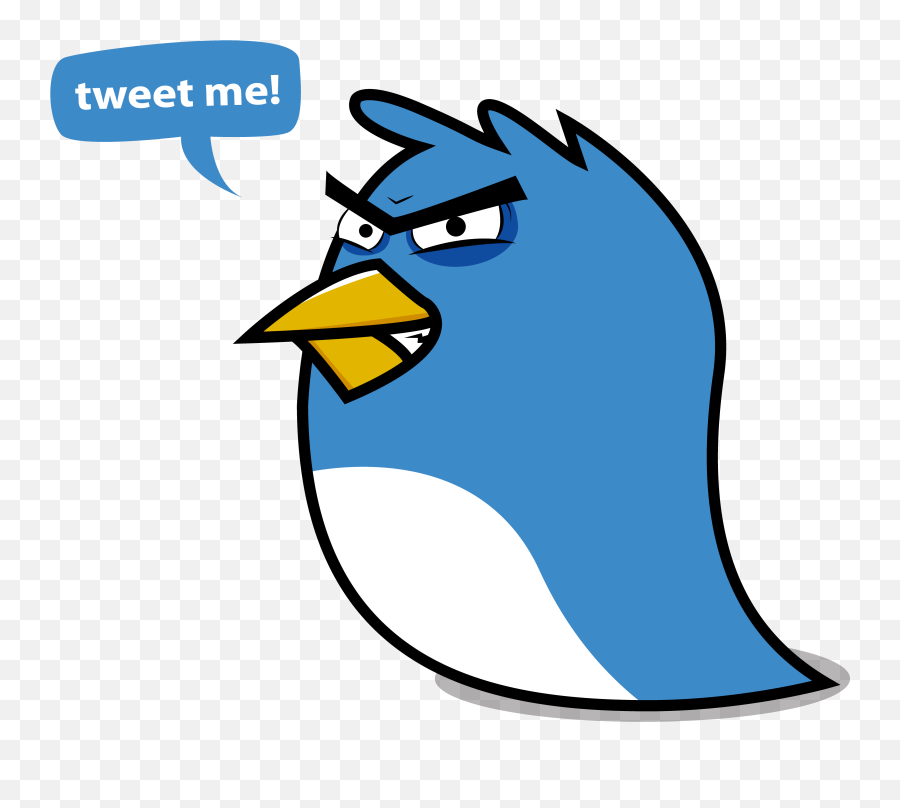 Funny Twitter Logo - Logodix Angry Twitter Bird Png Emoji,Twitter Logo