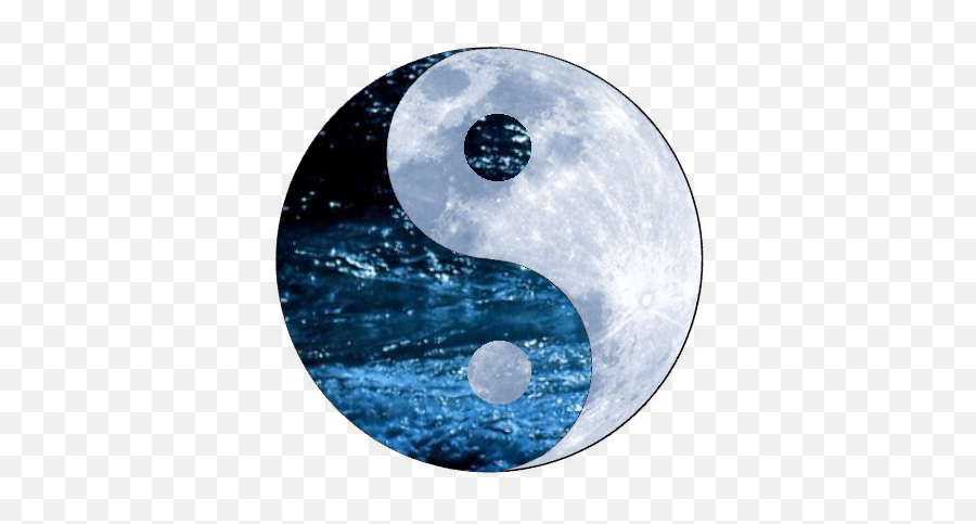 Yin And Yang Png Transparent Png - Moon Ocean Yin Yang Emoji,Yin And Yang Png