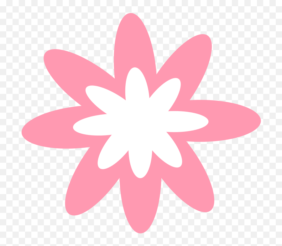 Flowers Clipart Box Flowers Box Transparent Free For - Design Clipart Flower Png Emoji,Pink Flower Clipart