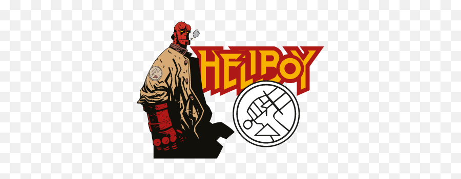 Hellboy Vector Logo - Bprd Logo Vector Emoji,Peanuts Logos