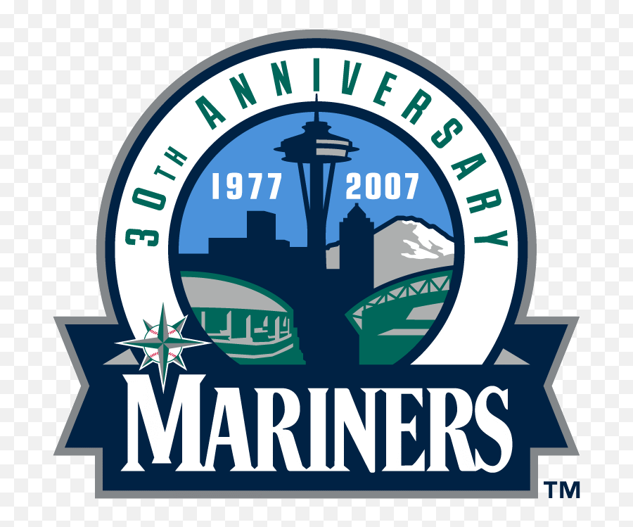 Flags And Logosthe Blog Iconic Space Needle And Seattle - Seattle Mariners 30th Anniversary Emoji,Space Logos
