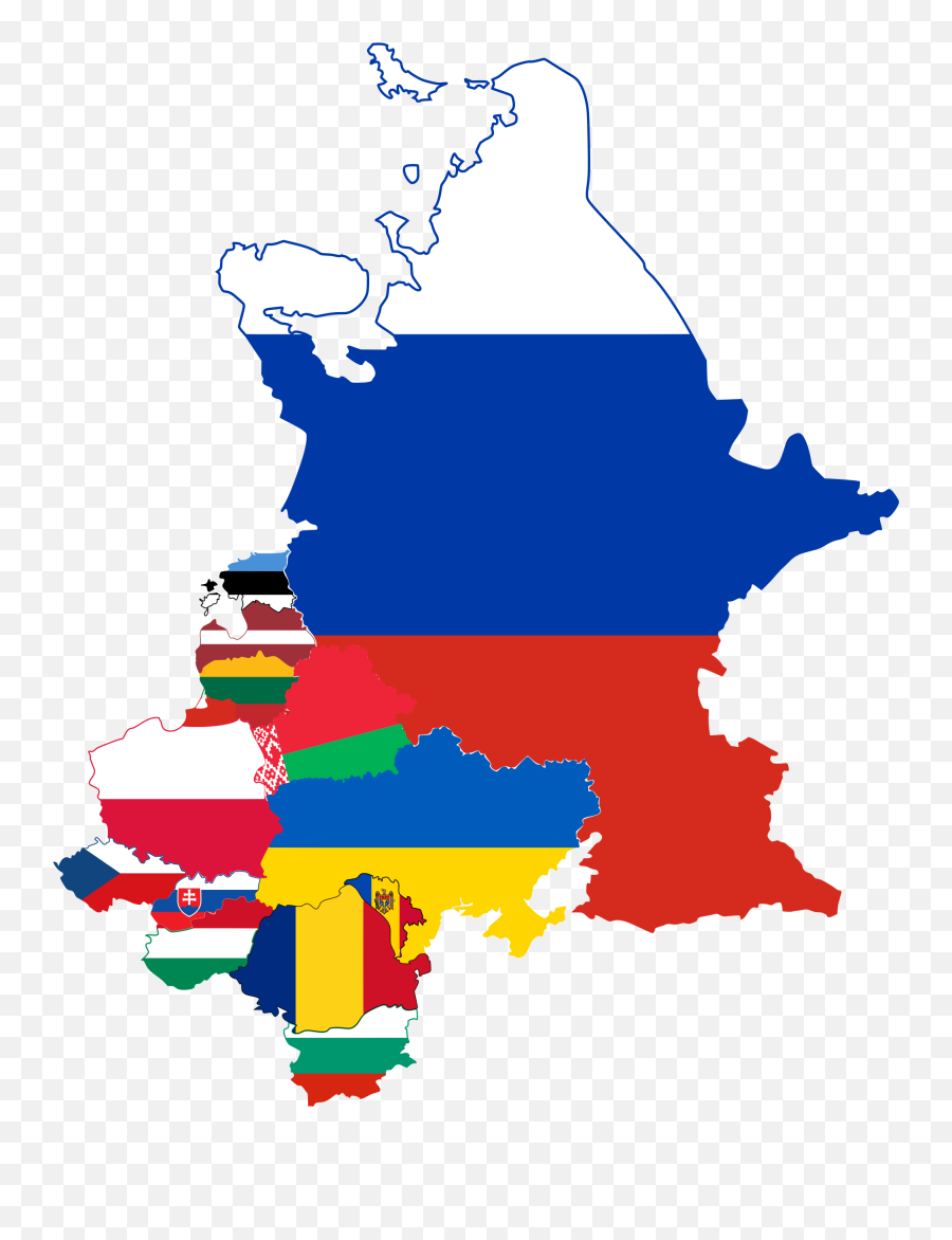 World Map Flag Clipart Europe - Eastern Europe Clipart Emoji,Europe Map Png