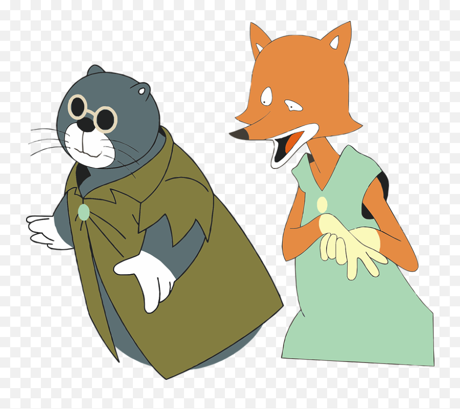 Fox Cartoon 11 Buy Clip Art - Pinocchio Cat And Fox Pinocchio The Cat And The Fox Emoji,Pinocchio Png