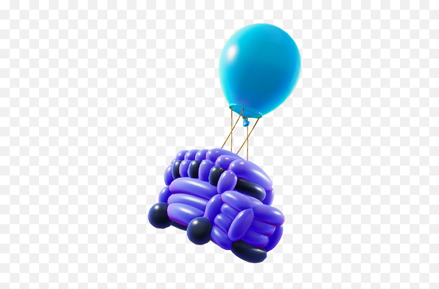 Fortnite Battle Balloon Back Bling - Fortnite Battle Balloon Emoji,Battle Bus Png