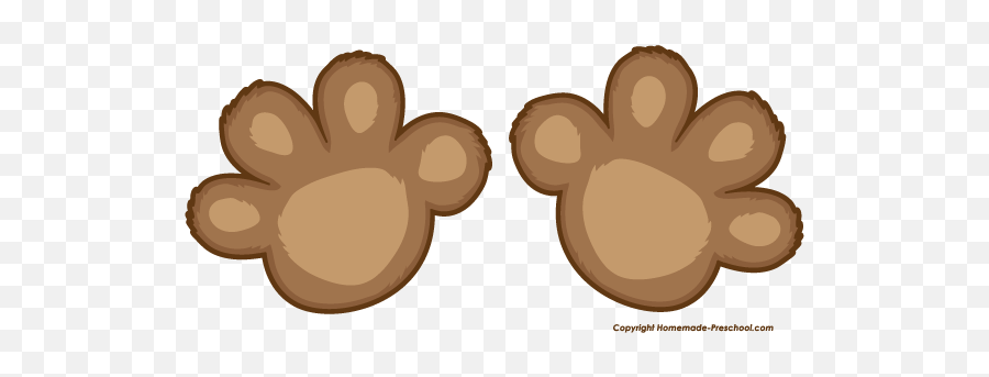Free Paw Prints Clipart Emoji,Bear Paw Clipart