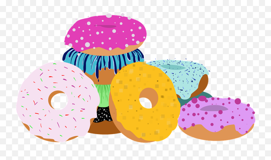 Download Hd Oponki Sweets Cakes Dessert Donuts Calories Emoji,Doughnut Png