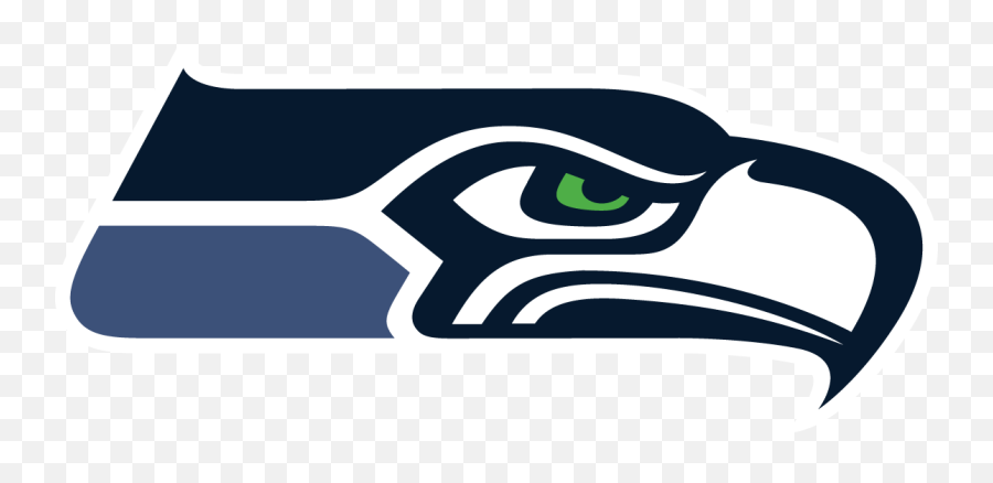 Seattle Seahawks Logo Nfl Teams Logos Emoji,Seahawk Logo Stencil