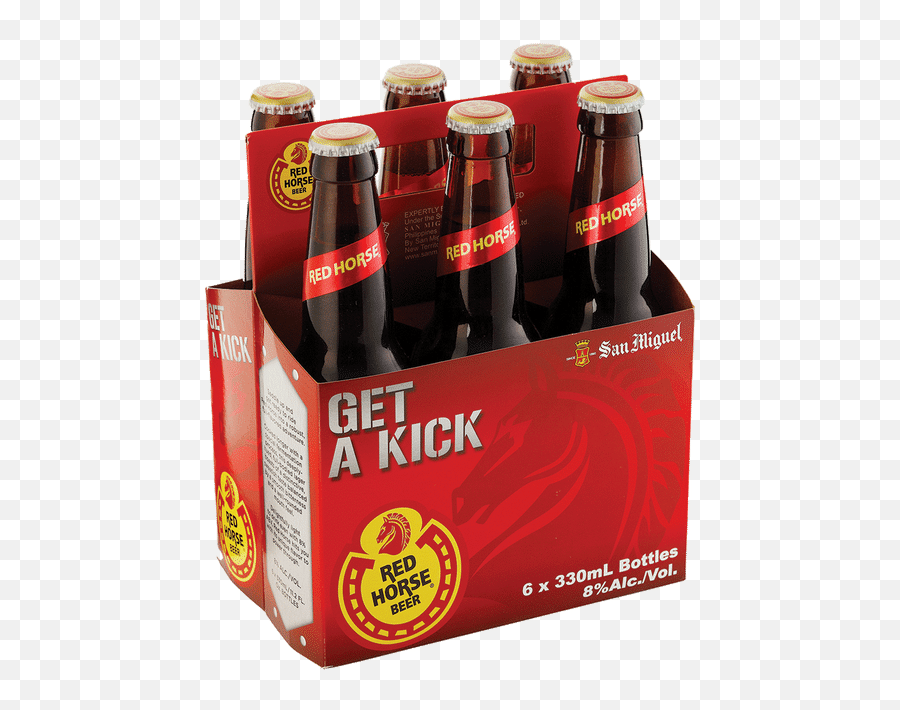Red Horse Beer Emoji,Beer Bucket Png
