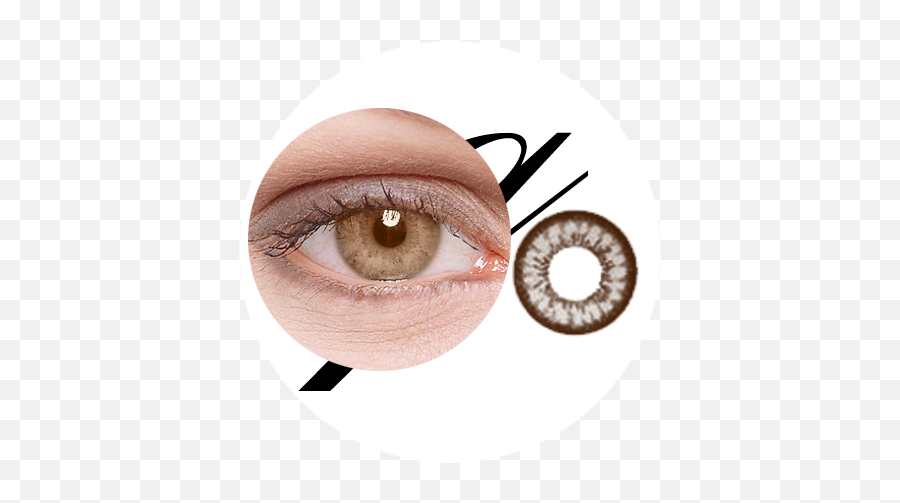 Download Infrared Contact Lenses For Brown Eyes - Contact Emoji,Brown Eyes Png