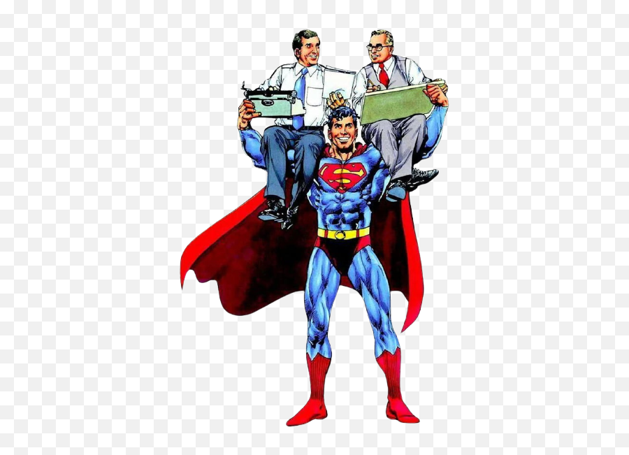Superman Super Sitecom Superman News U0026 Information - Neil Adams Jerry Siegel And Joe Shuster Emoji,Superman Png